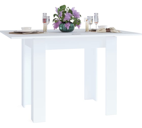 Изображение товара Обеденный стол СОКОЛ белый СО-1 СО1Б6