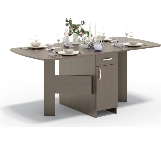 Изображение товара Раскладной стол СОКОЛ венге СП-09.1 СП09.1В5