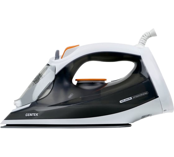 Изображение товара Утюг Centek CT-3301, белый, 2800Вт, автовыключение, 600мл, керамика, капля-стоп, самоочистка CT-3301 WHITE