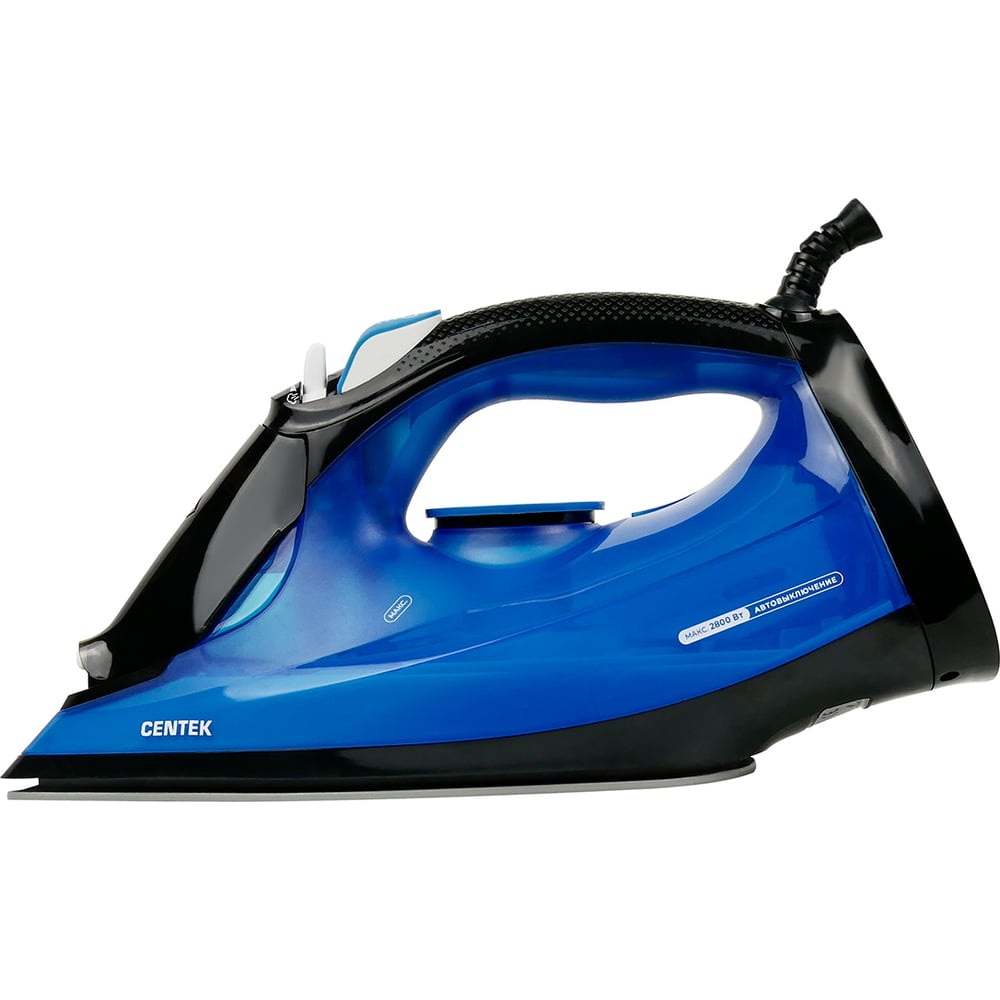 Изображение товара Утюг Centek CT-3301 синий 2800Вт керамическая подошва автоматическое отключение