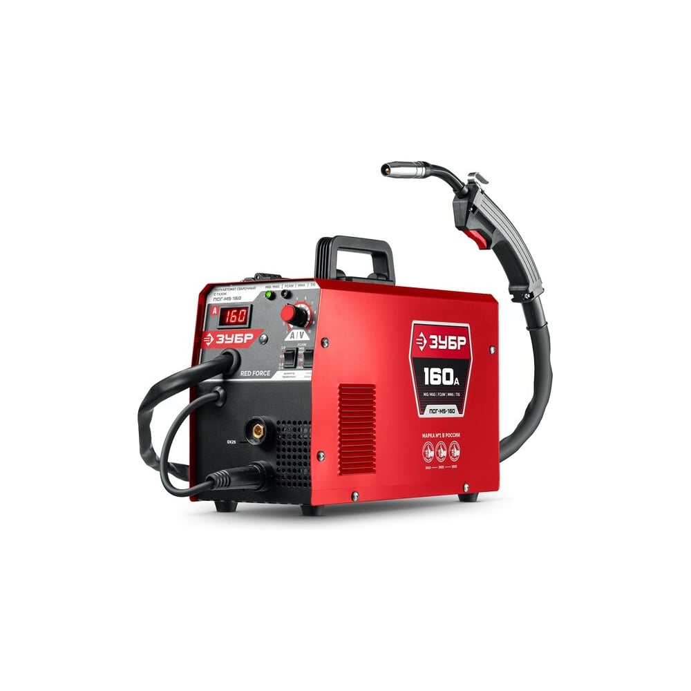 Изображение товара Полуавтомат сварочный ЗУБР RED FORCE ПСГ-180 MIG MAG MMA TIG 160 А