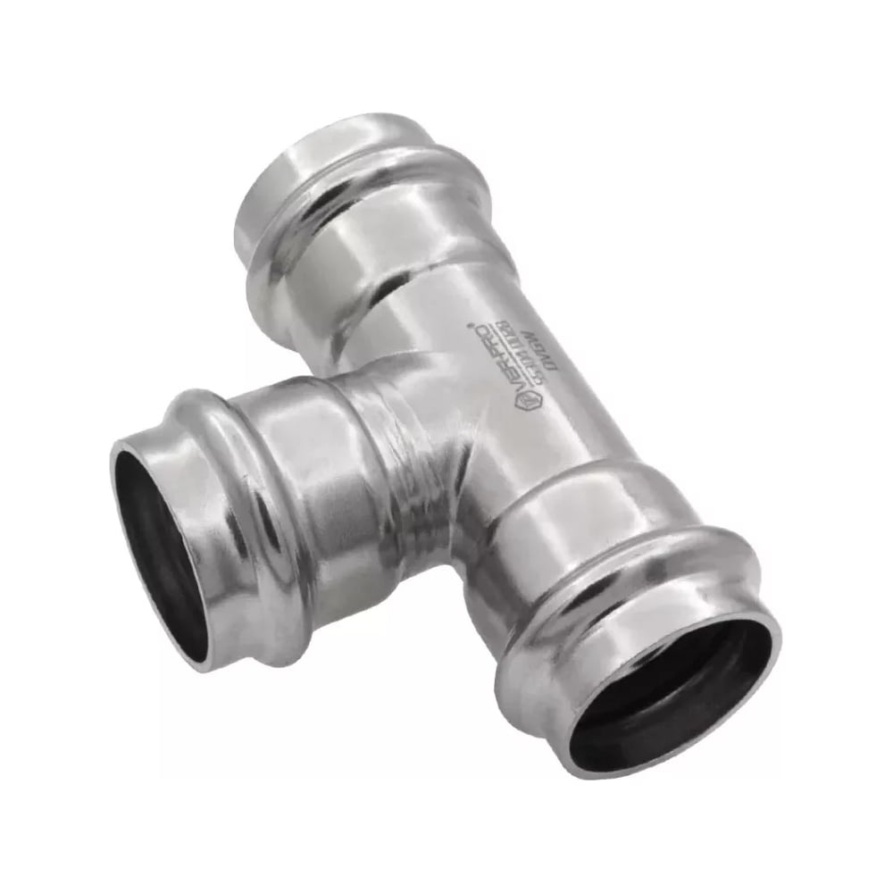 Изображение товара Тройник нержавеющий ViEiR 108х108х108 для труб большого диаметра