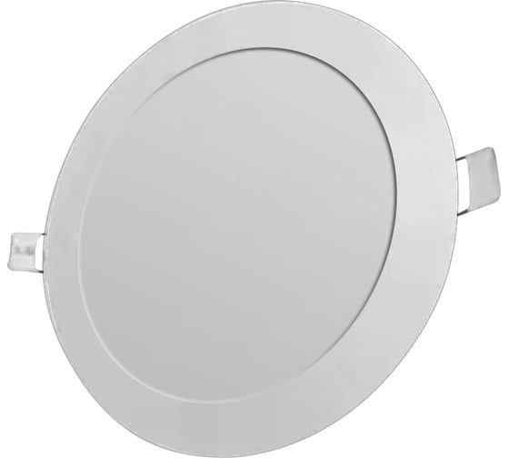 Изображение товара Светильник встраиваемый круглый FL-LED PANEL-R18 6400K D=225мм h=20мм d=205мм 18Вт 1800Лм 619112