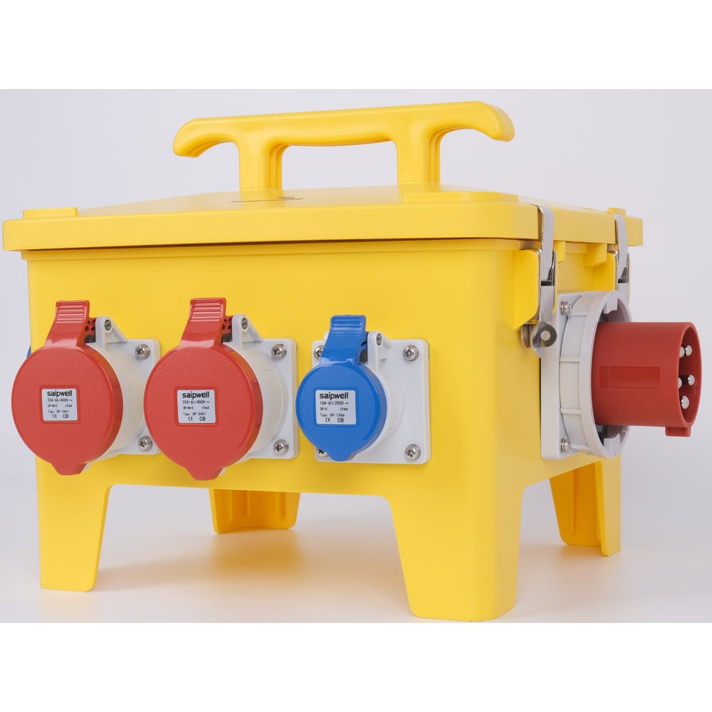 Изображение товара Портативное распределительное устройство SAIPWELL с 8 розетками
