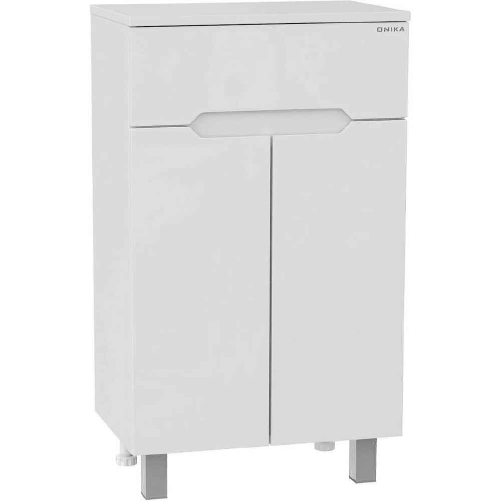 Изображение товара Полупенал Onika Айленд 50 напольный, белый