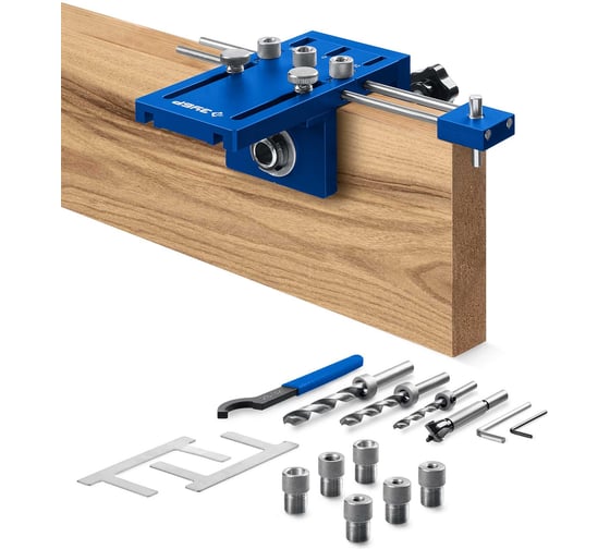 Изображение товара Кондуктор для угловых соединений ЗУБР Профессионал 4 отверстия, в кейсе 30085
