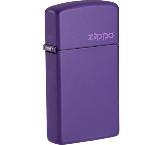 Изображение товара Зажигалка Zippo Slim с покрытием Purple Matte, 29x10x60 мм 1637ZL