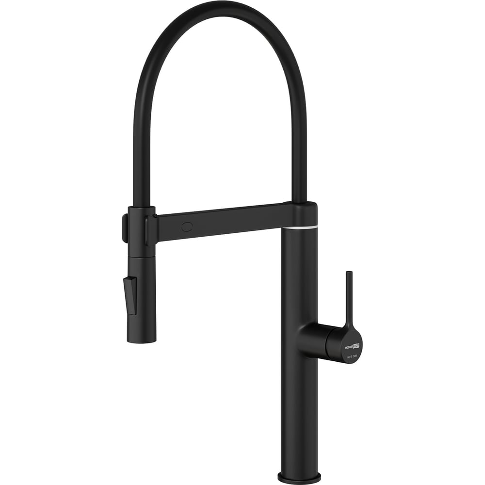 Изображение товара Смеситель для кухни сенсорный WasserKRAFT A8867 черный