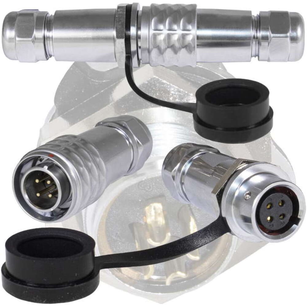 Изображение товара Разъем RUICHI SR12-10/MF4P 119615 для кабельной установки влагозащита IP67