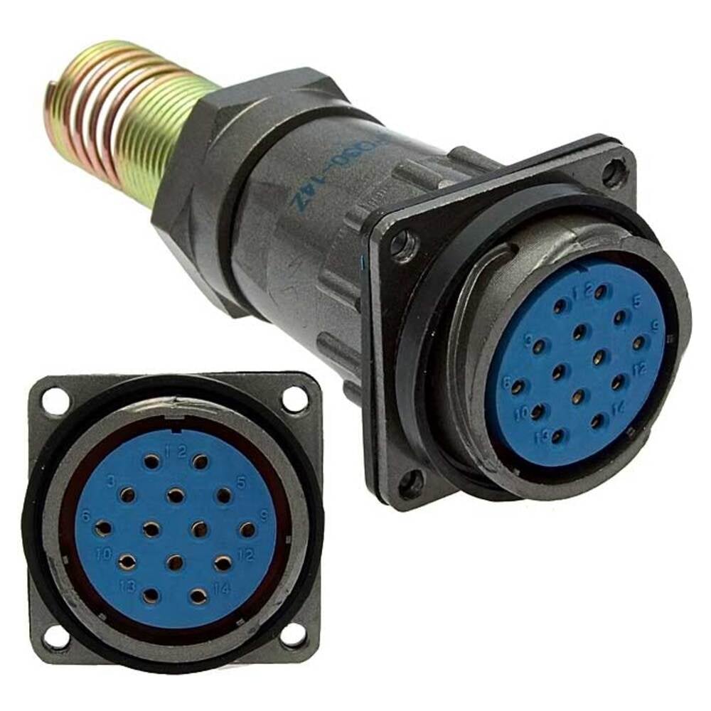 Изображение товара Разъем RUICHI FQ30-14pin ZPK-16 для кабельных соединений IP67
