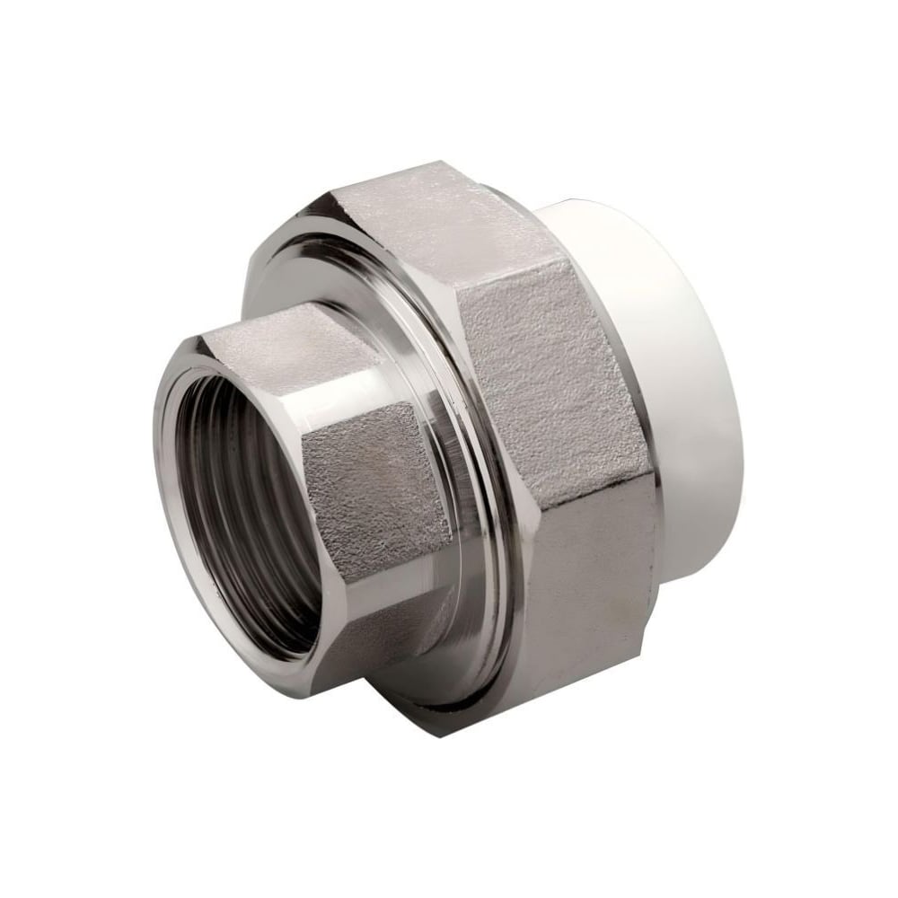 Изображение товара Американка полипропиленовая ViEiR Ф20х1/2 внутренняя резьба для герметичного перекрытия трубопровод