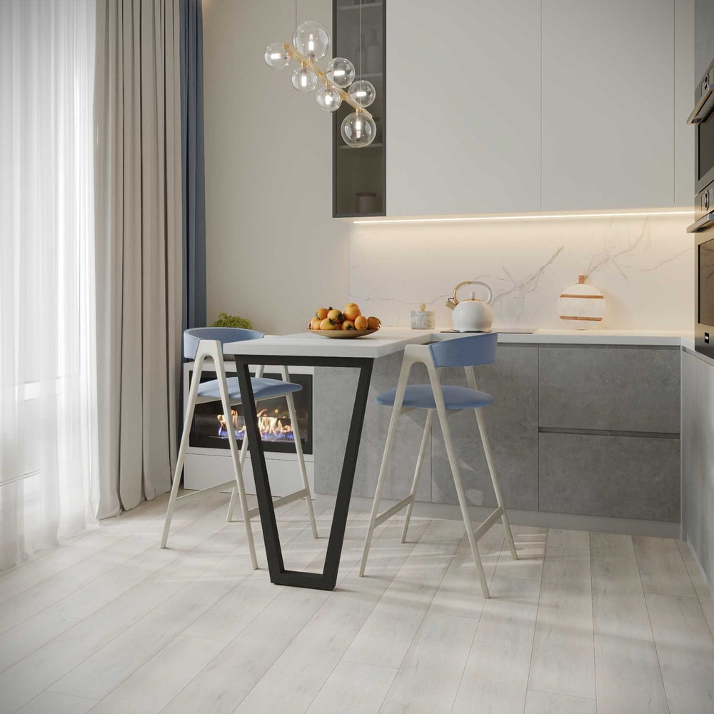 Изображение товара Кварцвиниловая плитка FLOORWOOD SPC Visio 0,5 4V Дуб Эклипс 1220х180 мм 2,196 кв.м.