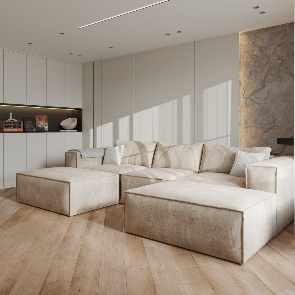 Изображение товара Кварцвиниловая плитка FLOORWOOD SPC Visio 0,5 4V дуб Корсар 1220х180 мм