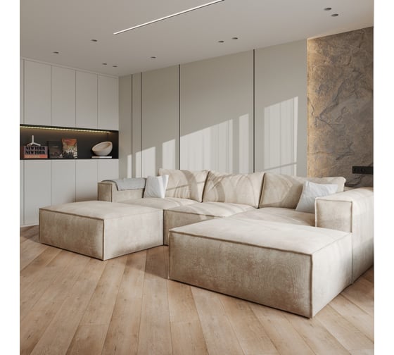 Изображение товара Кварцвиниловая плитка FLOORWOOD SPC Vels  0,5 4V (1220 х 180 х 4 мм) Дуб Корсар ( 2,196 кв.м.) 5610 Т0039097