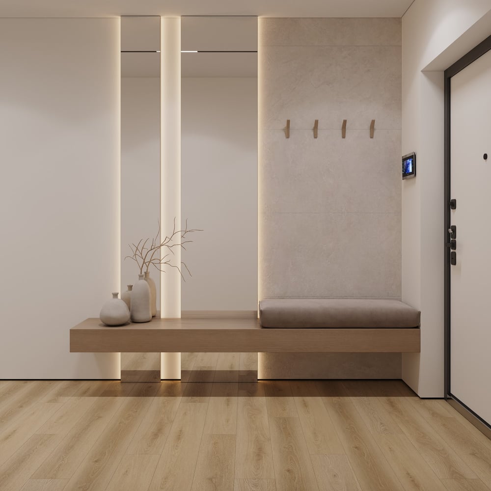 Изображение товара Кварцвиниловая плитка FLOORWOOD SPC Residence 0,5 4V Дуб Идиль 1220x180x5 мм Изображение товара Кварцвиниловая плитка FLOORWOOD SPC Residence 0,5 4V Дуб Идиль 1220x180x5 мм