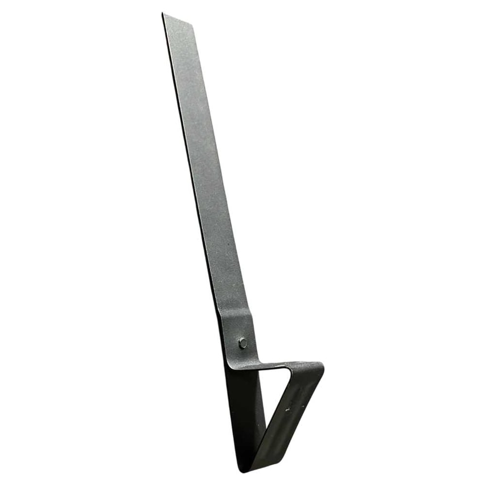 Изображение товара Снегозадерживающая скоба Roofsystems Prestige Zn оцинкованная черная RAL 9005 20 шт