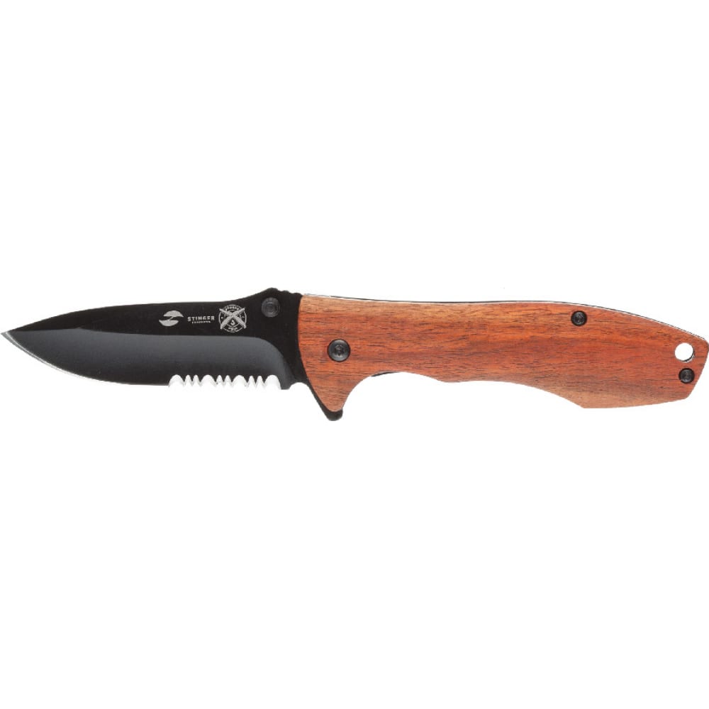 Складной нож Stinger нож складной stinger лезвие 3cr13 рукоять алюминий оранжевый камуфляж 10 см