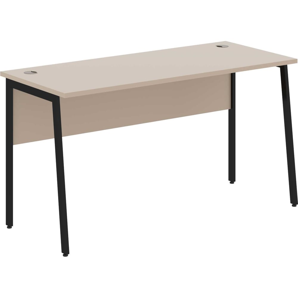 Изображение товара Стол прямой SKYLAND СП-3.1P Мокачино/Черный, регулируемый, современный, устойчивый