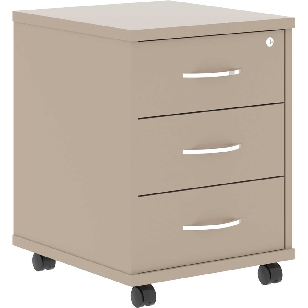 Изображение товара Тумба подкатная SKYLAND ТМ-3 мокачино с ключевым замком