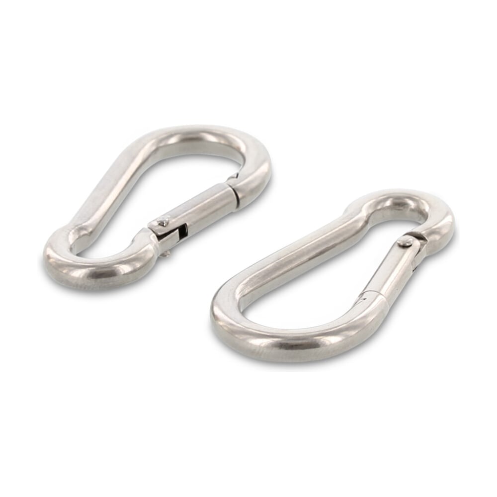 Изображение товара Карабин Edelfix ART.9075 6х60 мм, А4, нерж. пружинный 2 шт. 90754660 2