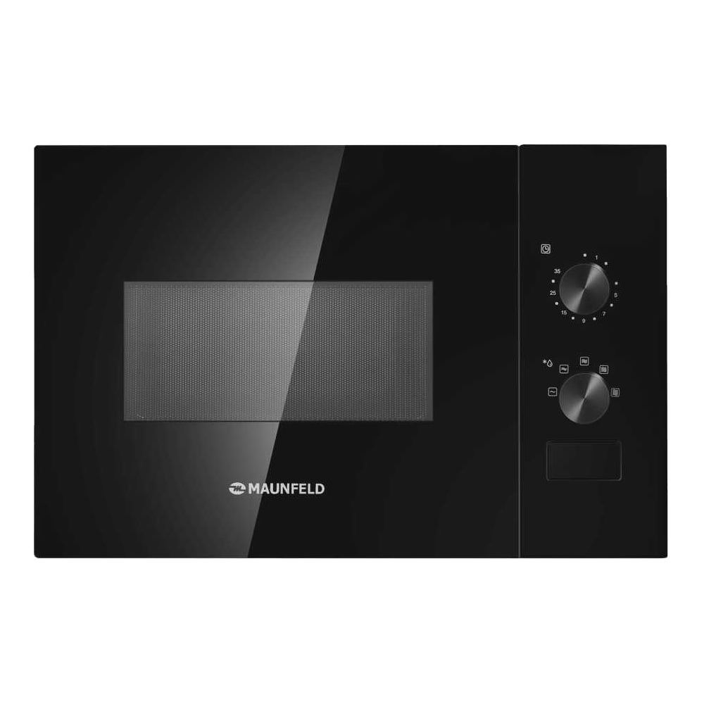 Изображение товара Микроволновая печь встраиваемая MAUNFELD JBMO155GB01 черного цвета