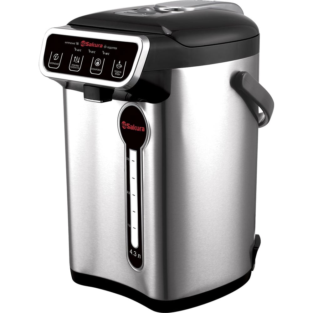 Изображение товара Термопот Sakura SA-1304BS Premium 5л с сенсорным управлением и функциями поддержки температуры