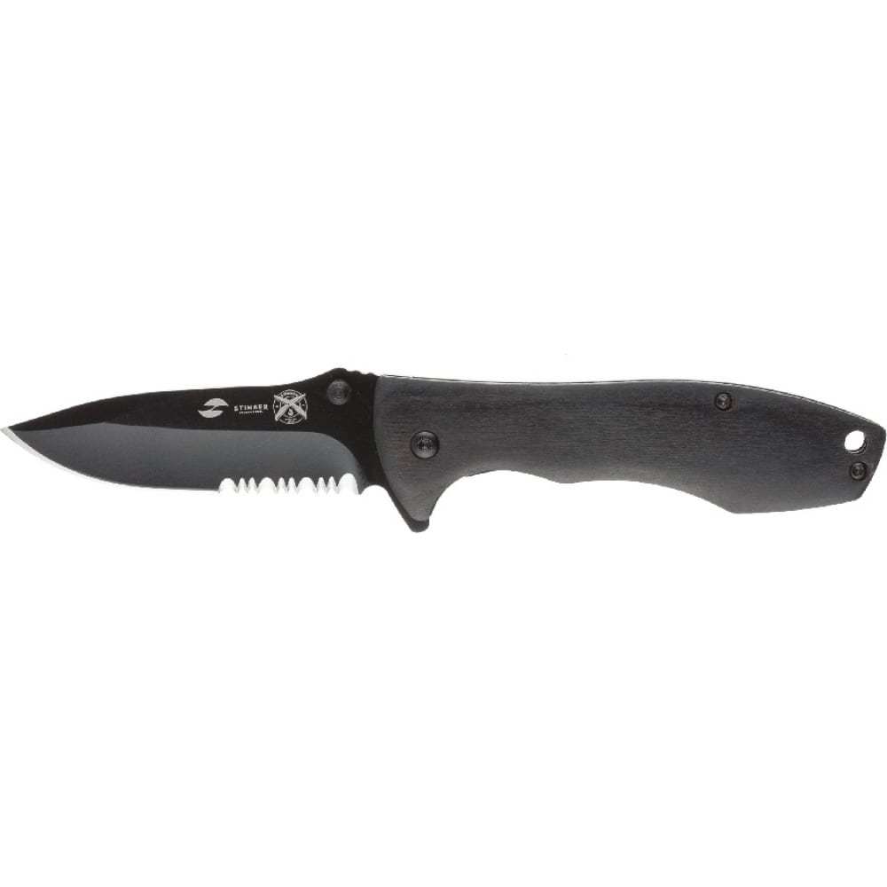 Складной нож Stinger нож складной рукоятка дерево 200 мм t2022 468