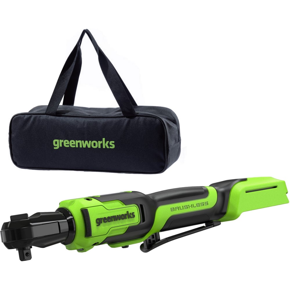 Изображение товара Аккумуляторный гайковерт GreenWorks GD24RW 24V полупрофессиональный