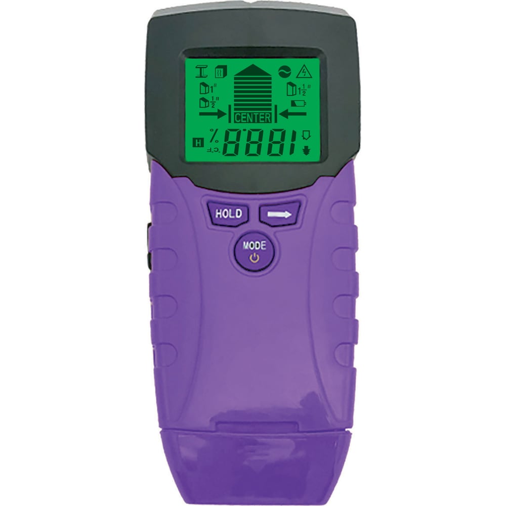 Изображение товара Детектор проводки и датчик влажности Ermenrich TM100 2 в 1 для ремонта и строительства