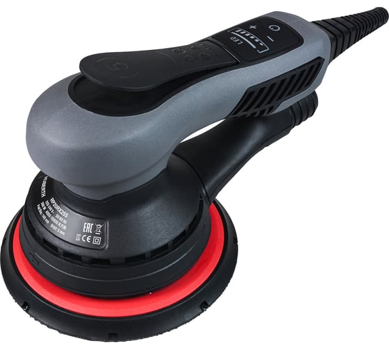 Изображение товара Машинка шлифовальная с пылеудалением HUBERTH бесщеточная, эксцентрик 5мм, подошва 150мм RP20RX255