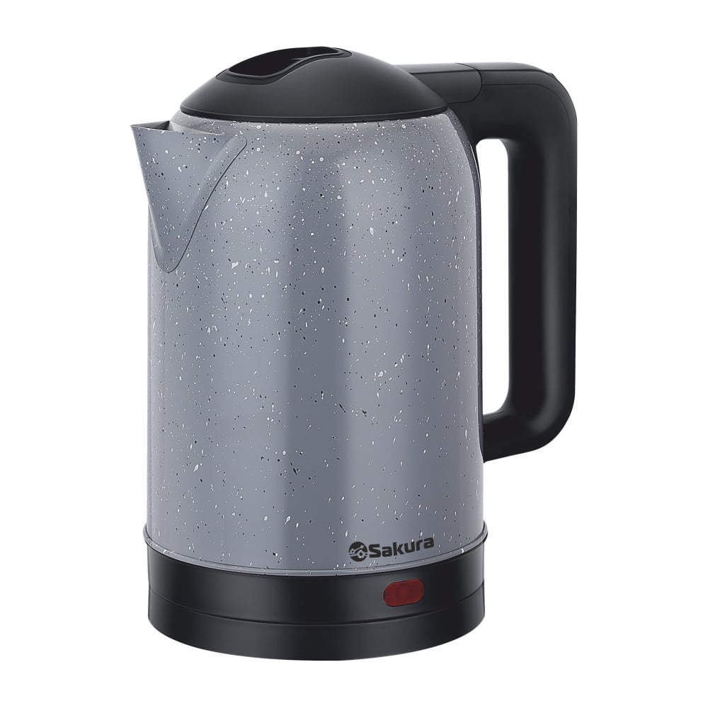 Изображение товара Электрический чайник Sakura SA-2121GD 2 л серый металлик мощностью 1800 Вт