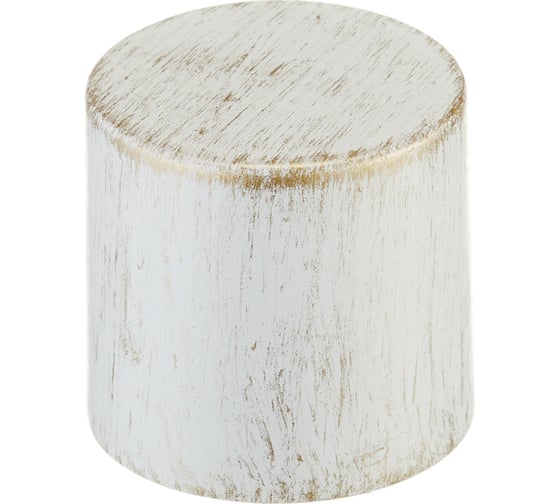 Изображение товара Заглушка Peora DIY белое золото 28 мм 2 шт WG 62753