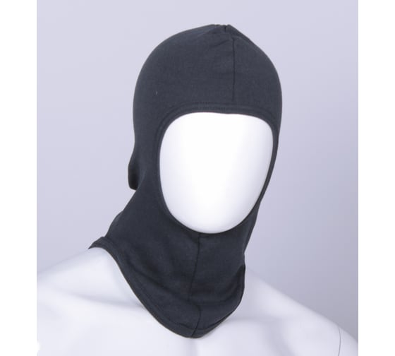 Изображение товара Трикотажный зимний подшлемник Факел ЛЮКС черный 87475370