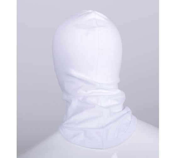 Изображение товара Подшлемник Факел закрытое лицо, кулирка/лайкра, белый 87477497