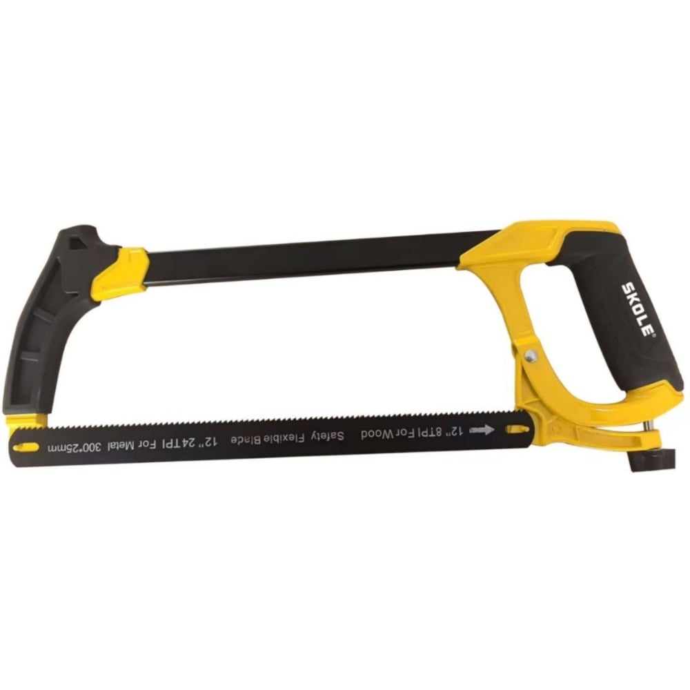 Изображение товара Ножовка по металлу SKOLE LN-108 300 мм, биметалл, полупрофессиональная