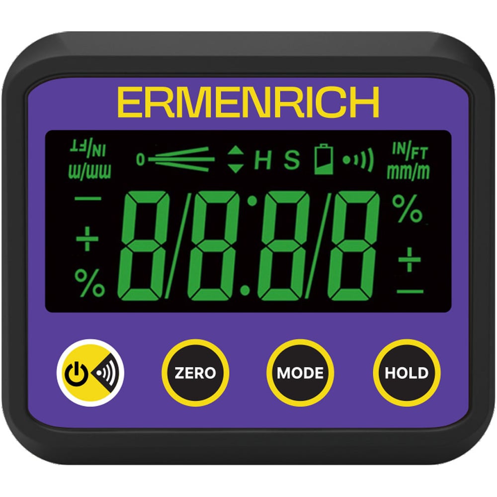 Изображение товара Цифровой уровень Ermenrich Verk LQ40, фиолетовый, 0.090 м