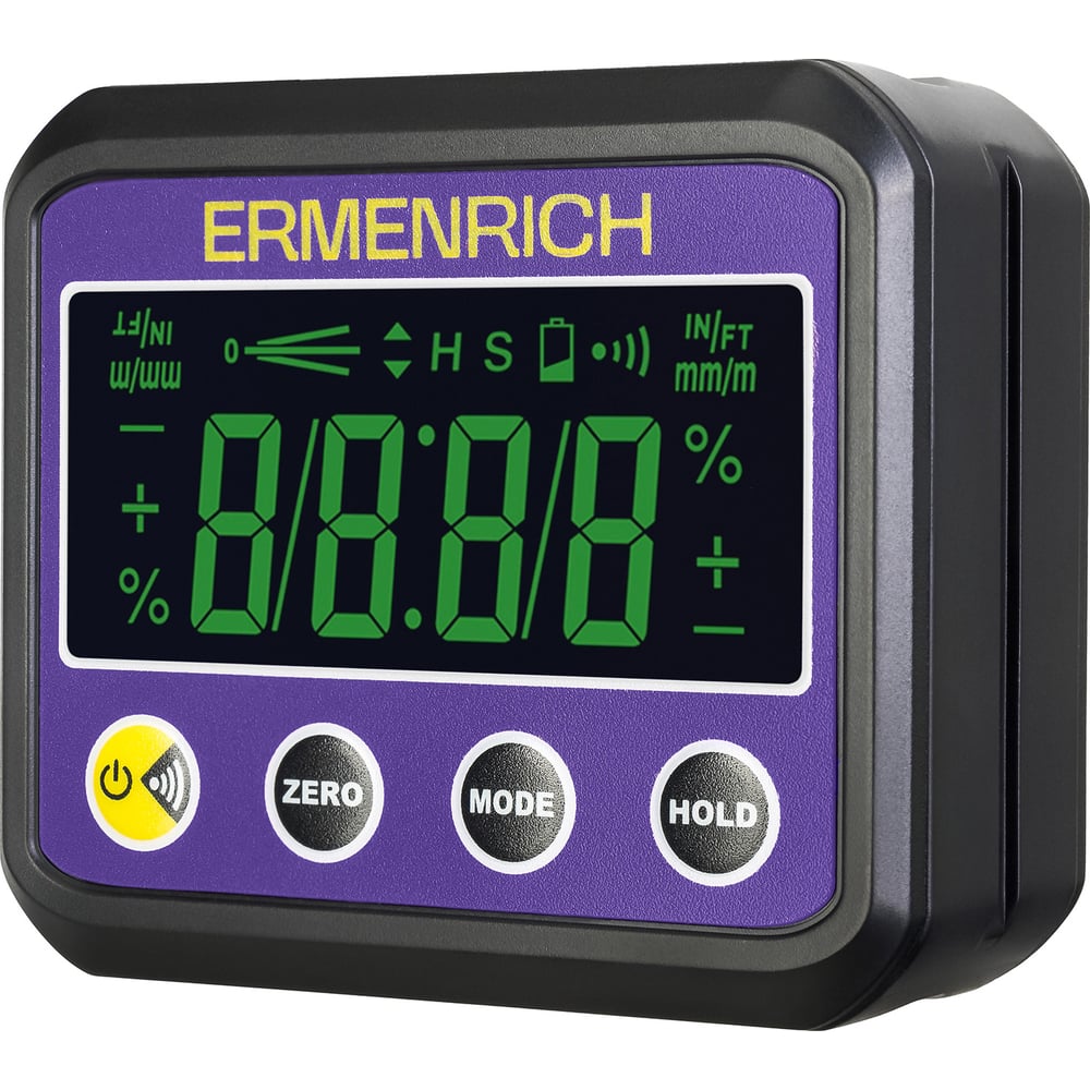 Изображение товара Цифровой уровень Ermenrich Verk LQ40, фиолетовый, 0.090 м
