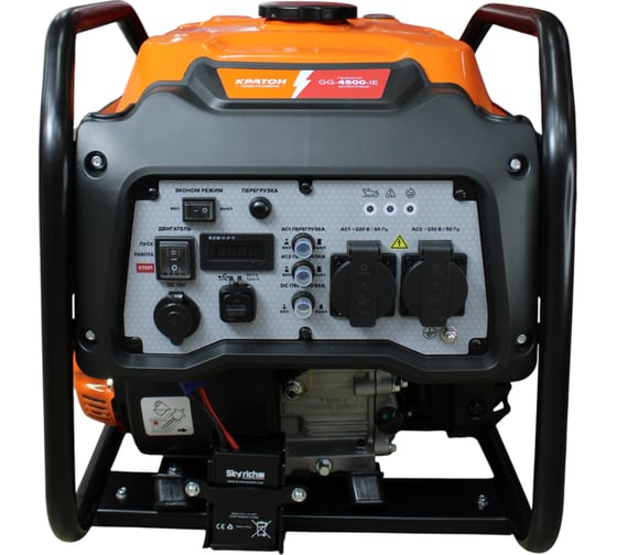 Изображение товара Генератор бензиновый инверторный открытого типа Кратон GG-4500iE 4,5кВт 3 08 04 015