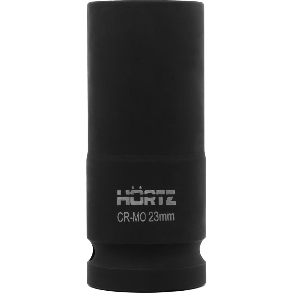 Изображение товара Головка торцевая сменная ударная глубокая 6-гра Hortz 23 3/4 L=90 мм