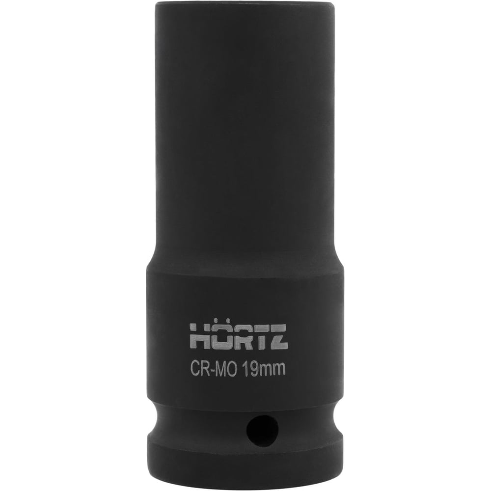 Изображение товара Головка торцевая сменная ударная глубокая 6-гр Hortz 19 3/4 L=90 мм