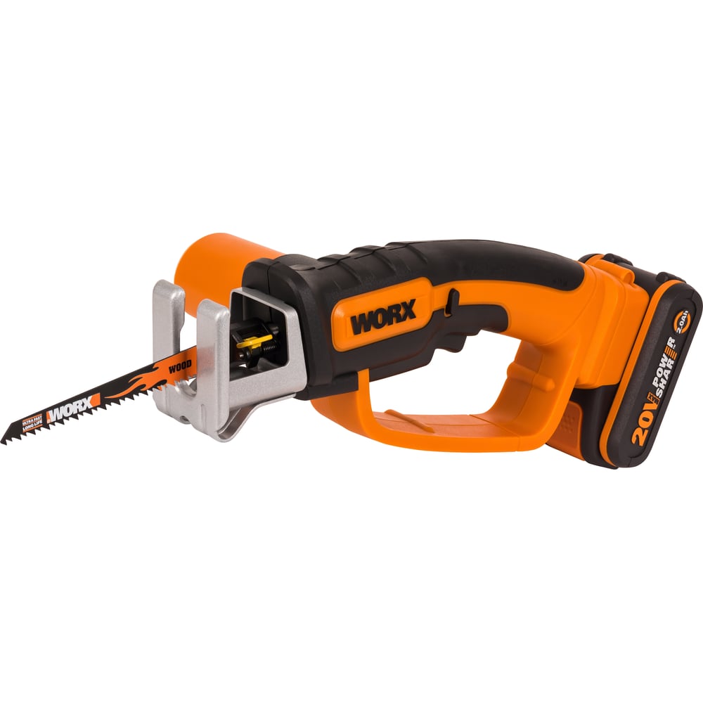 Изображение товара Аккумуляторная сабельная пила WORX WG894E 20В 2Ач, комплект