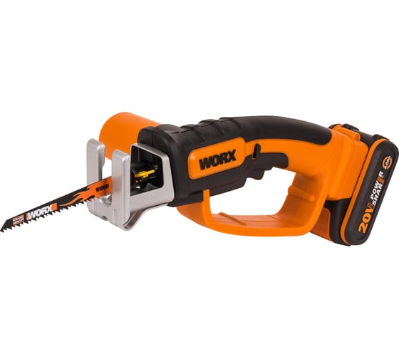 Изображение товара Пила аккумуляторная WORX 20В, 2Ач х1 и ЗУ 0,4А WG894E