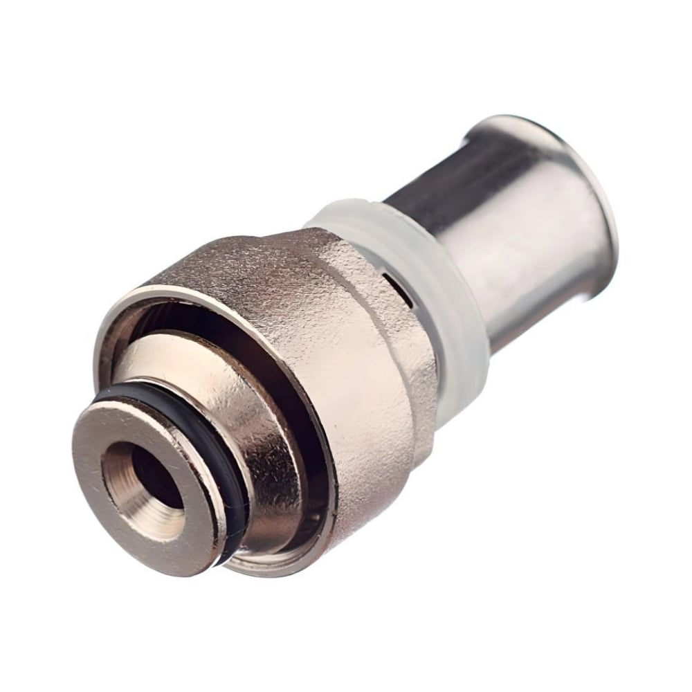 Изображение товара Обжимной переходник ViEiR для металлопластиковых труб 16×3/4 внутреня резьба