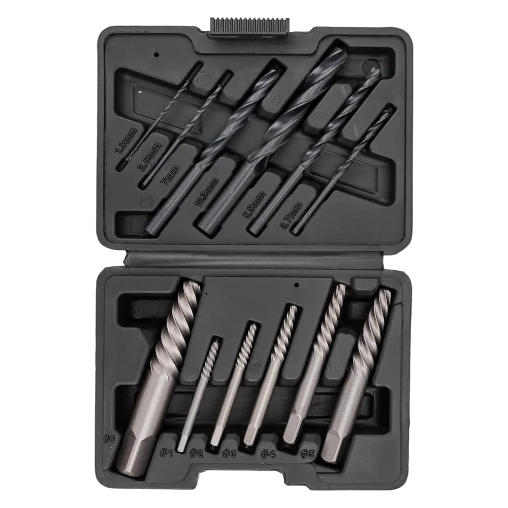 Изображение товара Набор экстракторов резьбы и сверл Patron 12 предметов P-924U12