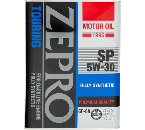 Изображение товара Масло моторное ZEPRO 5W-30 TOURING FS SP/GF-6A (4л х 6) 4251-004-0