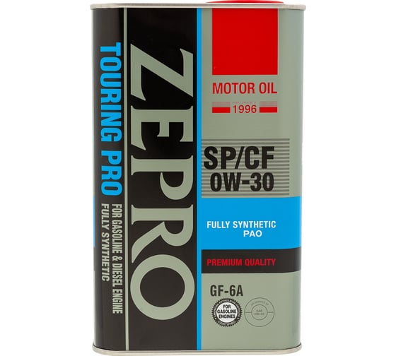 Изображение товара Масло моторное ZEPRO 0W-30 TOURING PRO FS SP/CF/GF-6A (1л х 12) 4252-001-0