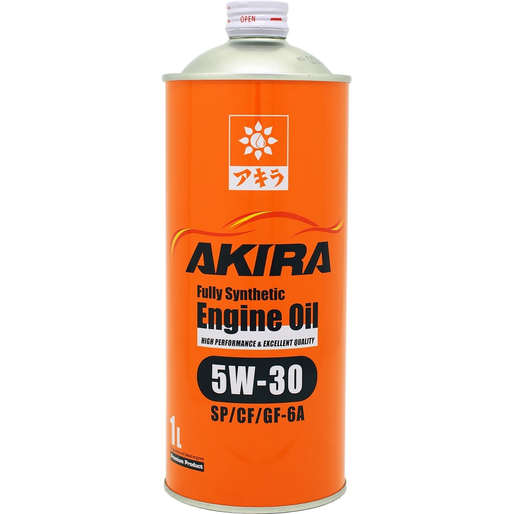 Изображение товара Масло моторное AKIRA 5W-30 ENGINE OIL FS синтетическое канистра 1л