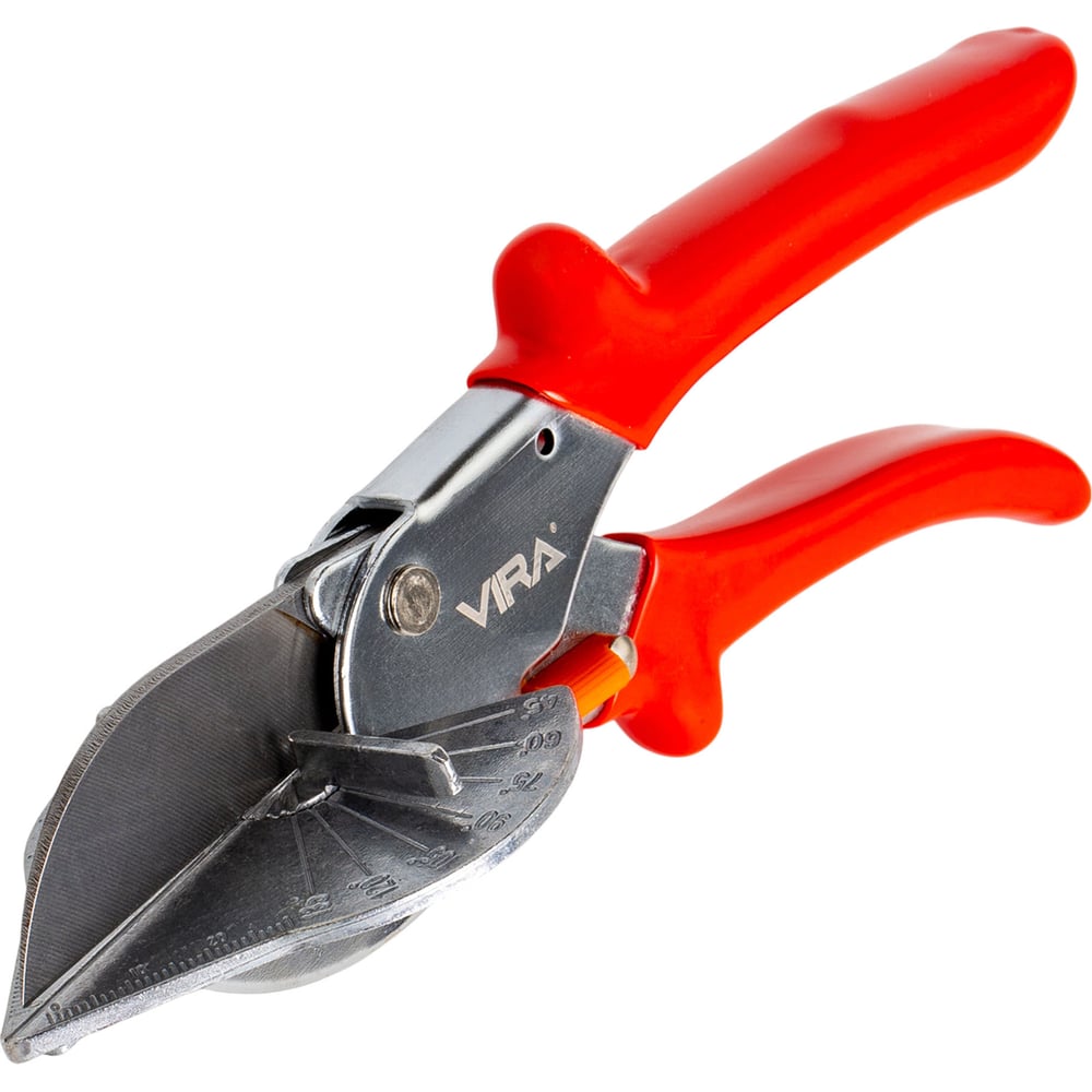 Изображение товара Угловые строительные ножницы VIRA для резки кабельных коробов и пластика 312301
