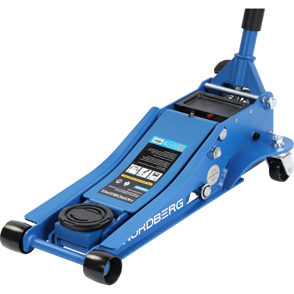 Изображение товара Домкрат подкатной NORDBERG 3 т с механическим стопором N3203L