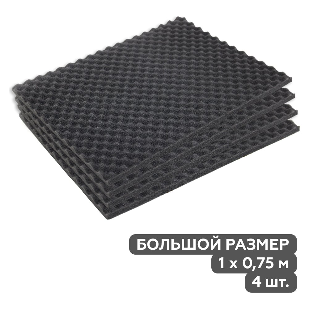 Звукопоглощающий материал STP Biplast Premium 15А (armor) (4шт-уп) 08628-002-19